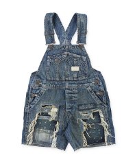 DENIM DUNGAREE/8ozデニムショートオール/505836656