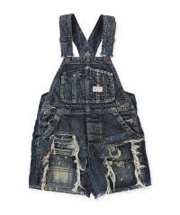 DENIM DUNGAREE/8ozデニムショートオール/505836657