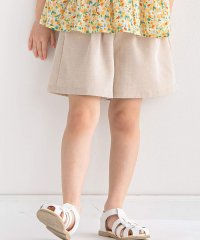 BeBe/リネン調オックスリボンショートパンツ　(90~150cm)/506081671