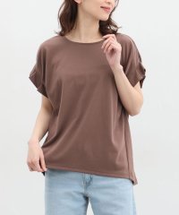 Honeys/袖タックＴシャツ/506084601