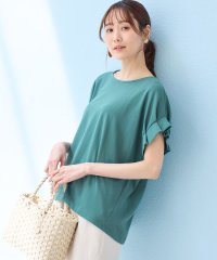 Honeys/袖タックＴシャツ/506084601