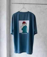 MAC HOUSE(men)/RED CAP GIRL レッドキャップガール ポンチ素材 バックプリントTシャツ 24342R/506084776