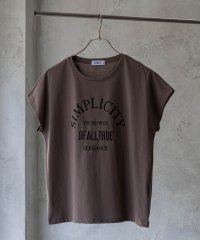 MAC HOUSE(women)/NAVY ネイビー アーチプリントTシャツ 115426745/506084787