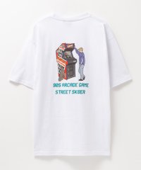 MAC HOUSE(men)/VISION STREET WEAR ヴィジョンストリートウェア アーケードゲームプリントTシャツ 4505014/506084935