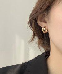 maison de LATIR/ダブルフープピアス/506091919