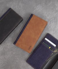 EDWIN/エドウィン EDWIN iPhone15 iPhone14 iPhone13 EDWIN エドウイン 手帳ケース デニムレザー PUレザー/506092964