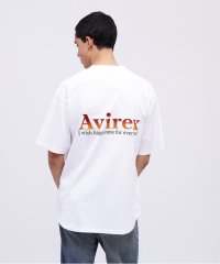 AVIREX/《WEB限定》GRADATION EMBROIDERY LOGO T－SHIRT/506093990