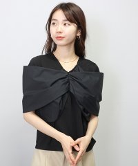 Aletta vita/アレッタ ヴィータ Aletta vita 両Vネック異素材レイヤードプルオーバー/506094055