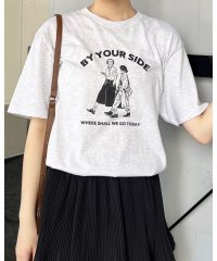 RAD CHAMP/BY YOUR SIDE デザインプリントTシャツ/506094707