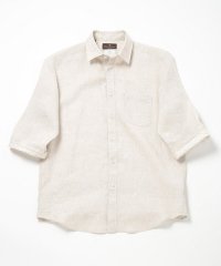 Men's Bigi/ALBINI 7分リネンシャツ/506094715