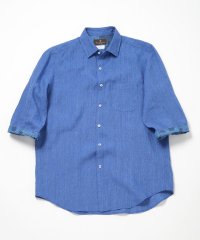 Men's Bigi/ALBINI 7分リネンシャツ/506094715