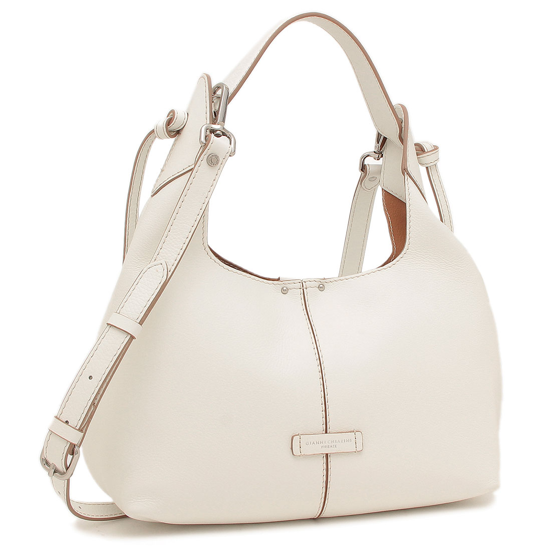 GIANNI CHIARINI ショルダーバッグ ビアンコホワイト レディース GIANNI CHIARINI ショルダーバッグ ビアンコホワイト レディース