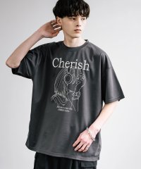 Rocky Monroe/Tシャツ 半袖 プリント メンズ レディース カットソー イラスト オーバーサイズ ビッグシルエット リラックス ゆったり 接触冷感 ストレッチ 速乾 UVカッ/506095106