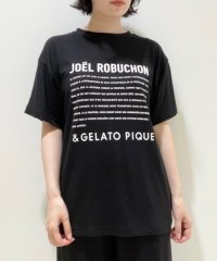 gelato pique/【JOEL ROBUCHON】レーヨンロゴTシャツ/506095157