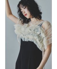 niana/ニアナ niana ボリュームソフトチュールドレス 結婚式 パーティードレス オケージョンドレス 同窓会 お呼ばれワンピース/506095189