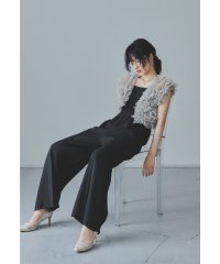 niana/ニアナ niana チュールベストオールインワンドレス パンツドレス 2点セット 結婚式 二次会 同窓会 成人式 お呼ばれ パーティードレス オケージョンドレス/506095191