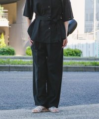 ITEMS URBANRESEARCH/『セットアップ対応』『洗濯可』リサイクルリネンセンタープレスパンツ/506095463