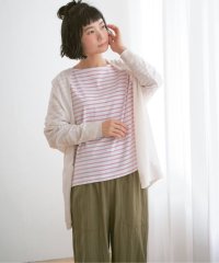 LBC/リネンライクトッパーカーディガン /505816293