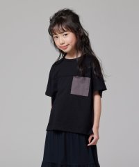 COMME CA ISM KIDS/切り替え半袖Tシャツ/506061797