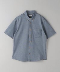 BEAUTY&YOUTH UNITED ARROWS/クイック ストレッチ シャンブレー ボタンダウン スリム ショートスリーブ シャツ ‐ストレッチ 吸水速乾－/506082022