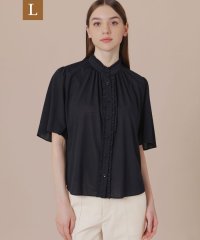 MACKINTOSH LONDON/【L】シアーコットンナイロンブラウス/506092932