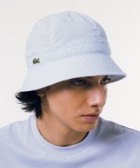 LACOSTE Mens/吸水速乾 COOL MAX クールマックス シアサッカー バケットハット/506096138