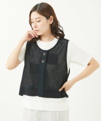 GIANNI LO GIUDICE/[洗える]メッシュニットベスト/506096250