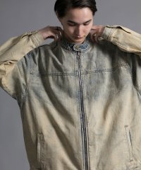 aimoha/aimoha neo VINTAGE FADED　DENIM　JACKET  デニムジャケット/506096665