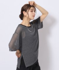 SHOO・LA・RUE Cutie Blonde/【2点セット】シアーボーダートップス×タンクトップ/506096782