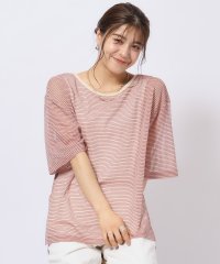 SHOO・LA・RUE Cutie Blonde/キューティーブロンド Cutie Blonde 【2点セット】シアーボーダートップス×タンクトップ/506096782