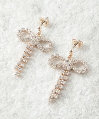 SHOO・LA・RUE/ダイヤレーンリボンピアス/506097175