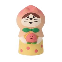 cinemacollection/マスコット ｃｏｎｃｏｍｂｒｅ ねこずきん 桃 デコレ インテリア かわいい プレゼント グッズ /506097217