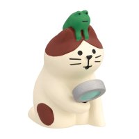 cinemacollection/マスコット ｃｏｎｃｏｍｂｒｅ 雨の日観察猫 デコレ インテリア かわいい プレゼント グッズ /506097226