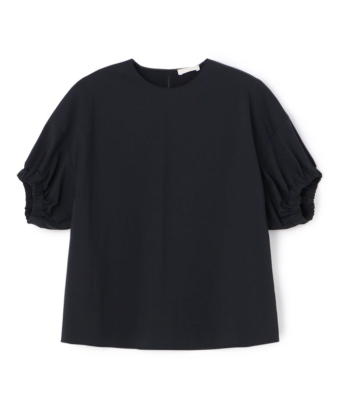 美品✨2024 Ballsey ラッシュストレッチ ギャザースリーブブラウス セール 40%OFF】ラッシュストレッチ ギャザースリーブブラウス