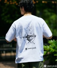 JOURNAL STANDARD relume Men's/《追加予約》SNOWPEAK / スノーピーク 別注 Camp Fire プリントTシャツ/506097884