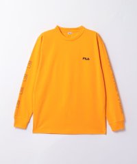 fila(men)/【フィラ】形状記憶糸　ロゴ長袖Tシャツ/506027163