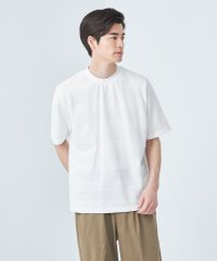 green label relaxing/＜gim＞24s リンクス ボーダー クルーネック Tシャツ －吸水速乾－/506064305