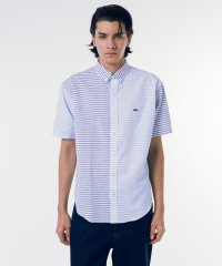 LACOSTE Mens/コットンリネンボーダーシャツ/506097904