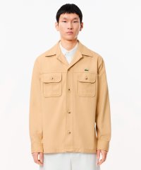 LACOSTE Mens/レーヨンブレンドヘビーウェイトミリタリーシャツ/506097905