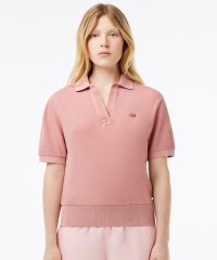 LACOSTE/オーガニックコットン ナチュラルダイスキッパーネックポロシャツ/506097907