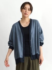 CLOVE/クローブ CLOVE ウォッシャブルシャツカーディガン/506098010
