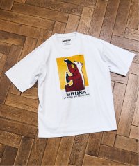 EDIFICE/《予約》SAVIGNAC (サビニャック) 別注 French Company プリント Tシャツ/506098215