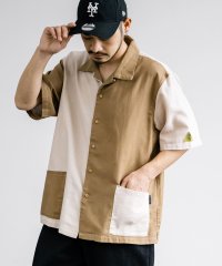 Rocky Monroe/メッシュシャツ 半袖 メンズ レディース オープンカラー 防蚊加工 シンプル ビッグシルエット オーバーサイズ ルーズ ゆったり 開襟 羽織り カジュアル きれ/506098318