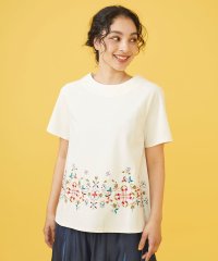 Jocomomola/Enredadera フラワー刺繍Tシャツ/506098415