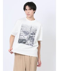 m.f.editorial/フォトプリント クルーネック半袖Tシャツ メンズ Tシャツ カットソー カジュアル インナー トップス ギフト プレゼント/506098505