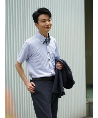 m.f.editorial/Biz クールパス ボタンダウン半袖 ビズシャツ/506098508