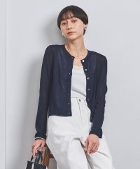 UNITED ARROWS/シアー クルーネック カーディガン/506082049