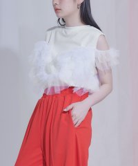 miette/フリルチュールドッキングトップス/506098633