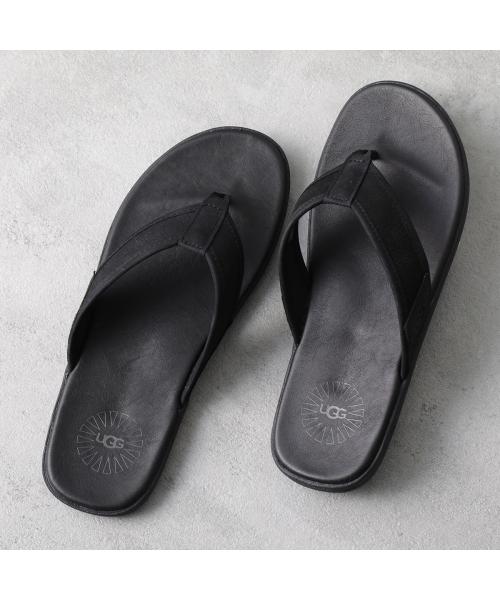 【美品】UGG アグ (22) サンダル ベルト ウェッジソール 本革 レザー 1599460044.jpg?1655713817