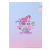 cinemacollection/シネマコレクション cinemacollection リトルマーメイド ポケットファイル プリンセス3インデックスクリアファイル A4 MANGA アリエル デ/506099131